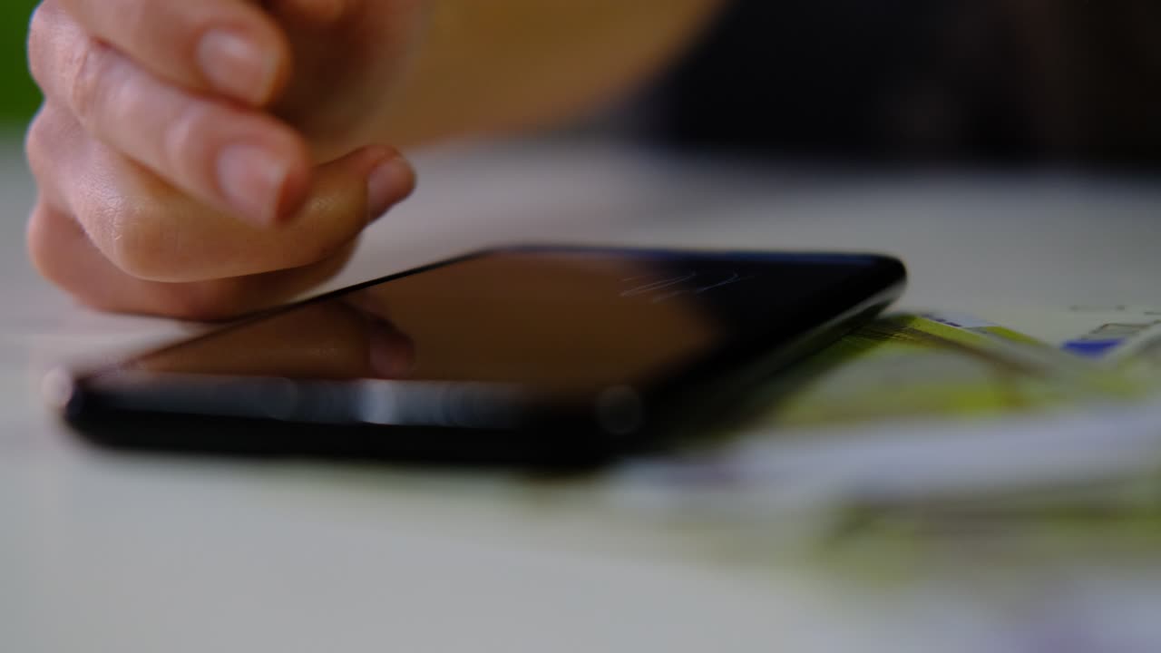 un trato en el teléfono inteligente