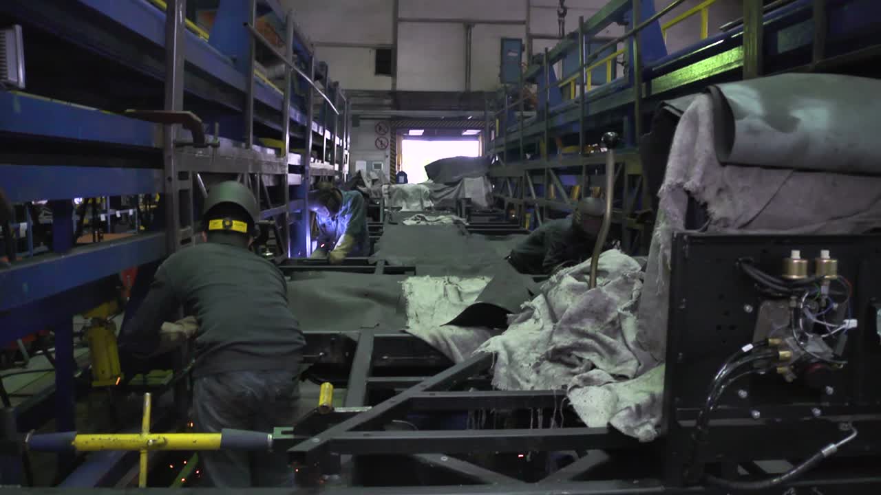 Industrial Vehicle Assembly Line
