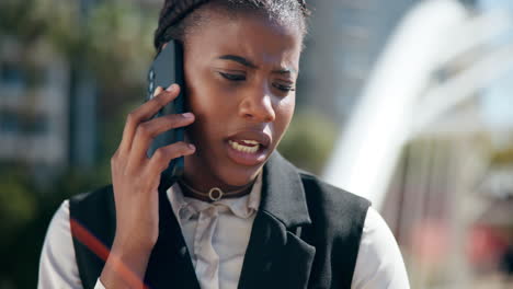 businesswoman on a phone call
