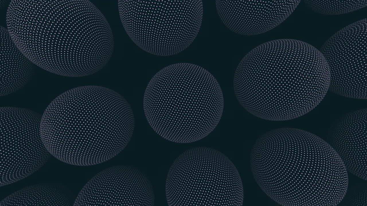 A simple yet stylish design displaying a repeated motif of black circles against a dark backdrop, suitable for enhancing the aesthetics of websites or applications