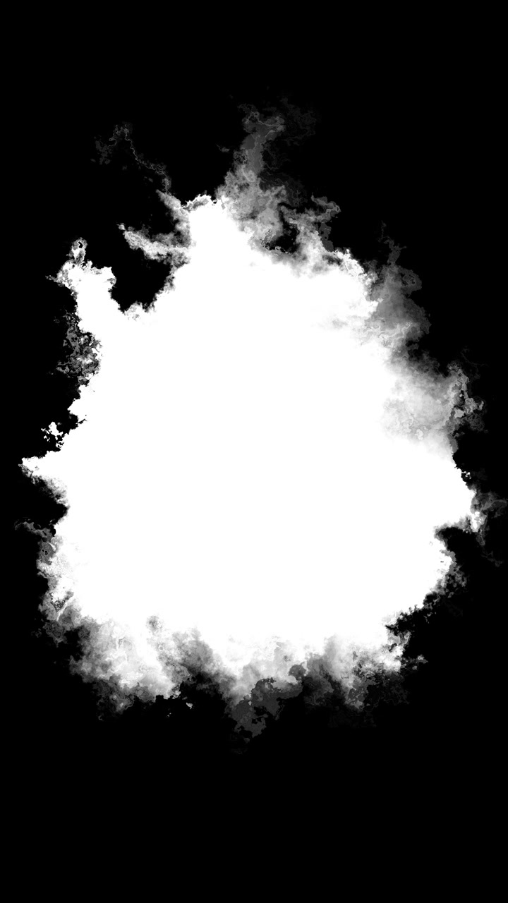Sfondo con schizzo di inchiostro fumo di carbone, pennacchio che si espande, bordi testurizzati, maschera di diffusione artistica astratta.
