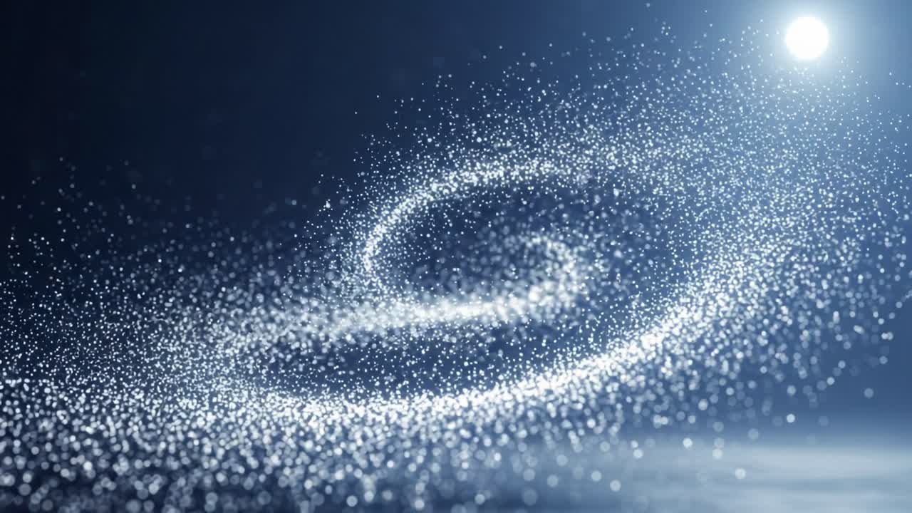 A Stunning Visual Representation of Cosmic Swirls: The Dance of Light and Matter Illuminating the Dark Vastness of Space in a Mesmerizing Display of Beauty