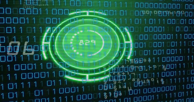 Data pulse starting green HUD, rings rotating and pulsing while binary matrix flickering for status
