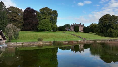 beautiful country estate by a lake