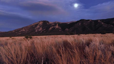 luna en el parque nacional great sands 4k dolly