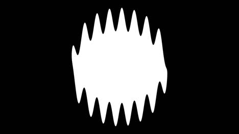wave loop material animation motion graphics