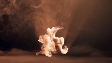 abstract smoke figure performance