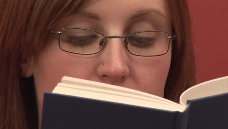 stock footage reading