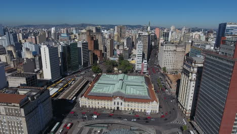 4k public market at porto alegre, brazil