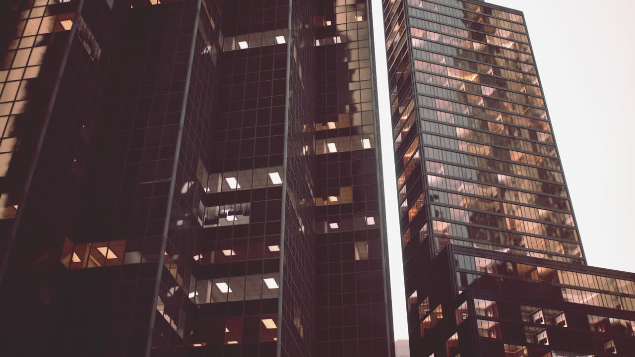 rascacielos en una ciudad moderna