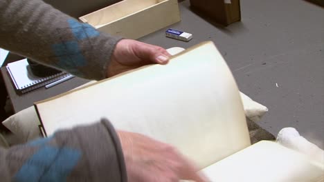 ancient book repairing and cleaning, conservation