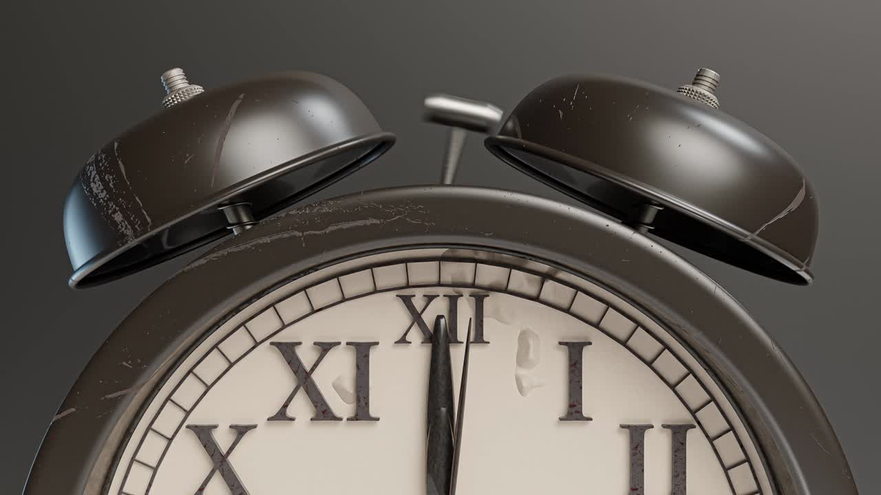 알람 시계 고대 및 오래된 스타일