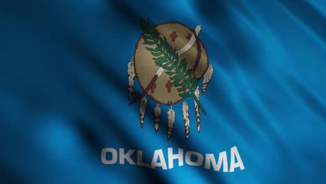 bandera del estado de oklahoma