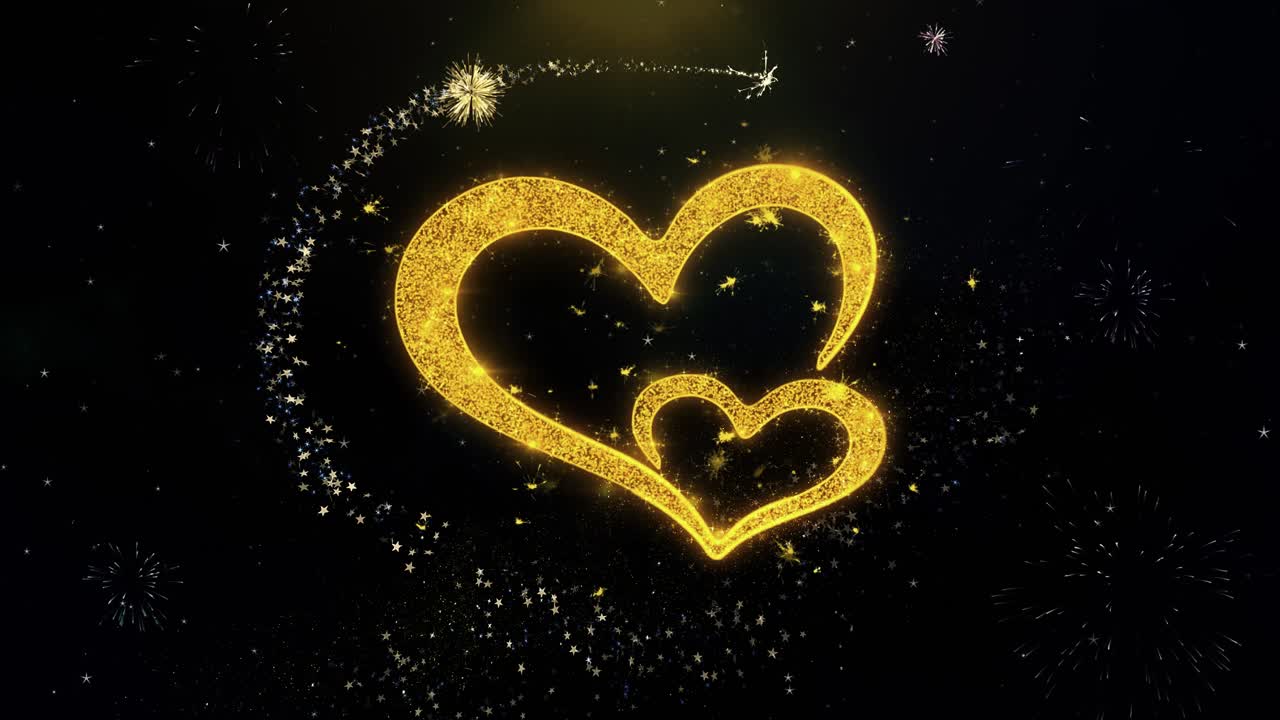 Golden Heart Fireworks
