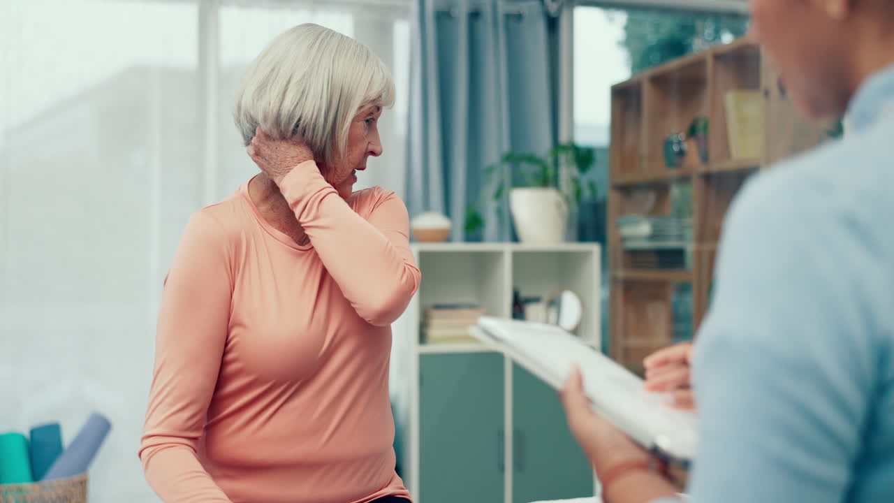 pastilla, dolor en el hombro o fisioterapeuta