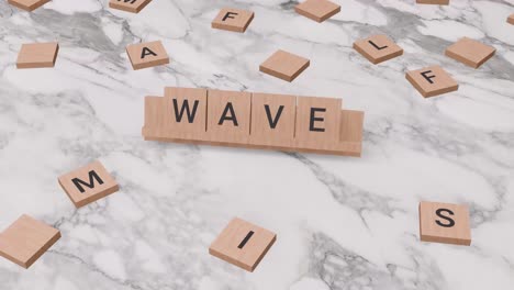 wave word on scrabble