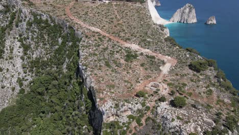 Camino-Del-Acantilado-De-Zakynthos-Debajo-De-La-Panorámica