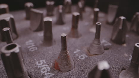Close-up of a set of screwdrivers and tools in a box