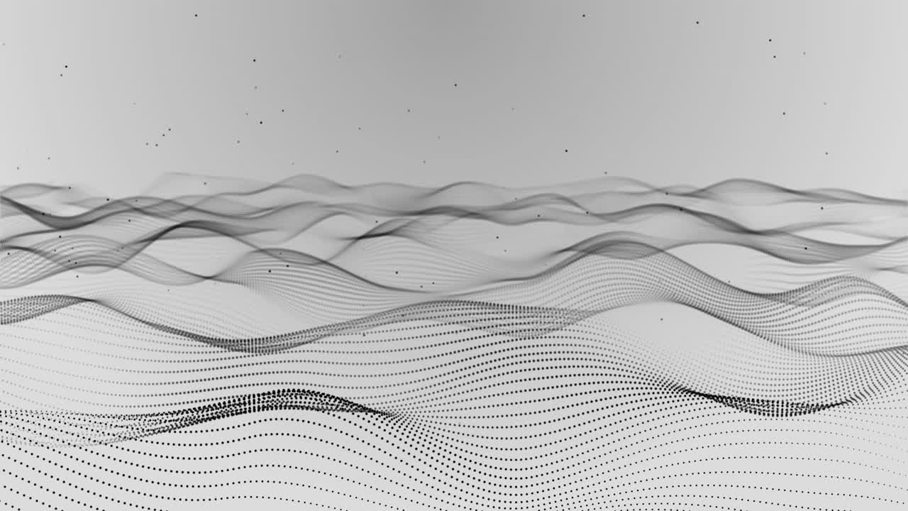 Digital wave grid fx tech particles background hitech dot line particle scifi crypto currency big