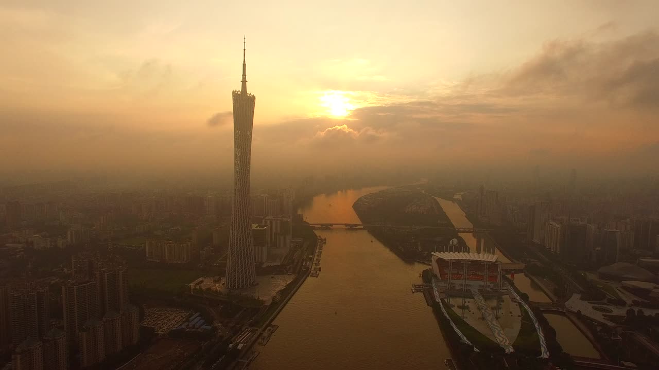 Guangzhou city scenery
