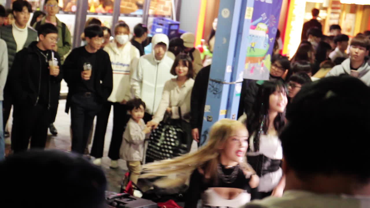 Street Performance in a City