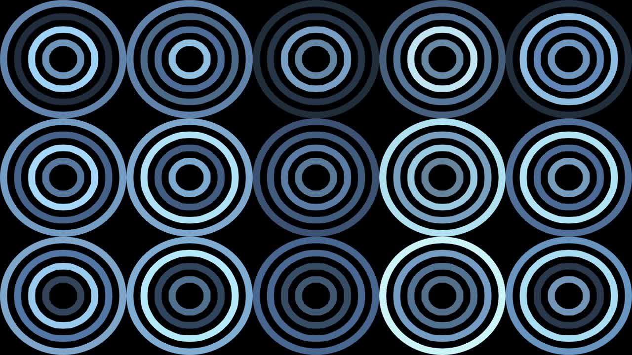 Circles are planets. Fun animation of the transit method. Shimmering playing outlines.