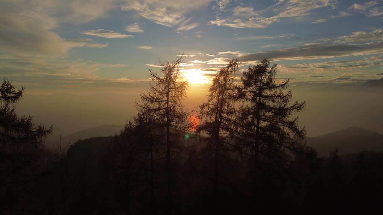 once upon a time there was a mountain where the sunset was called golden hour, in this place there was a young man, searcher and digital nomad or filmmaker that with his drone was dedicated to explore