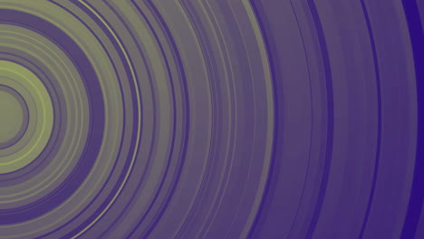 Psychedelic-background-of-yellow-and-blue-concentric-circles