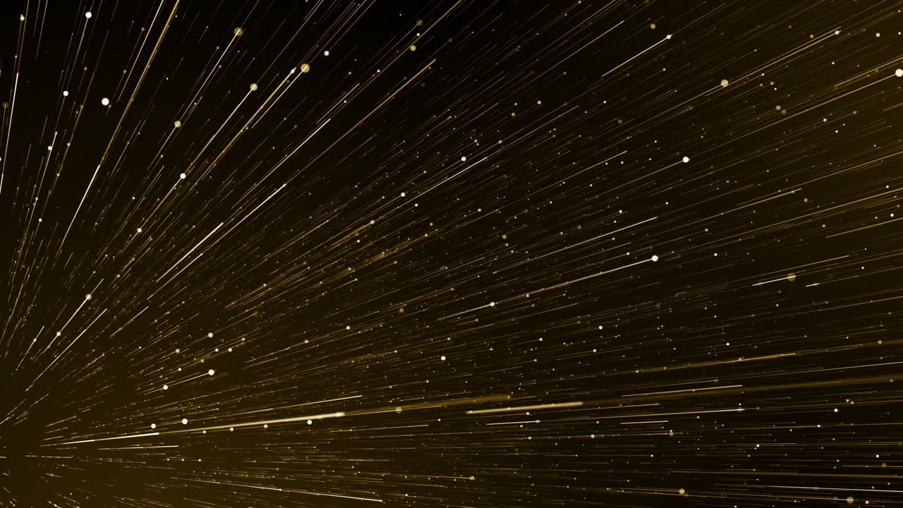 입자 금 반이는 보케상 먼지 추상적인 배경 루프