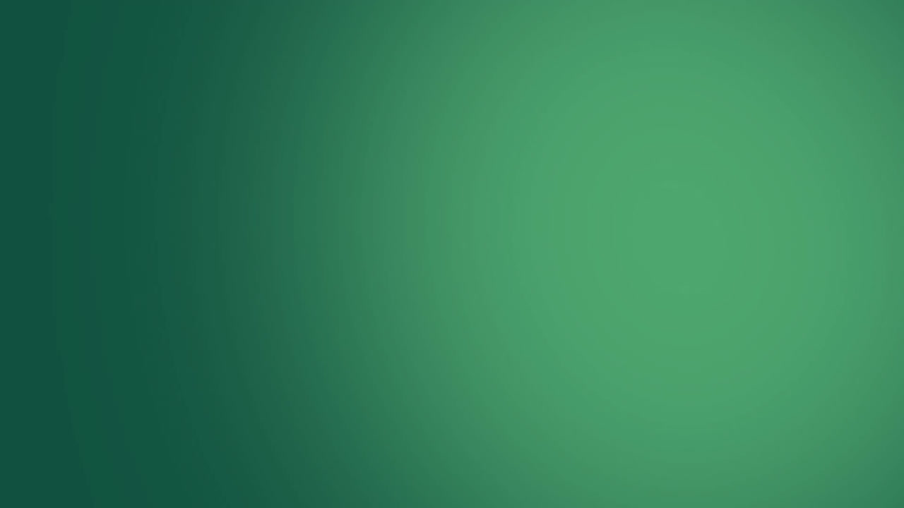 몽환적인 나선형 녹색 배경에 대한 음성 거품에 대한 pow 텍스트