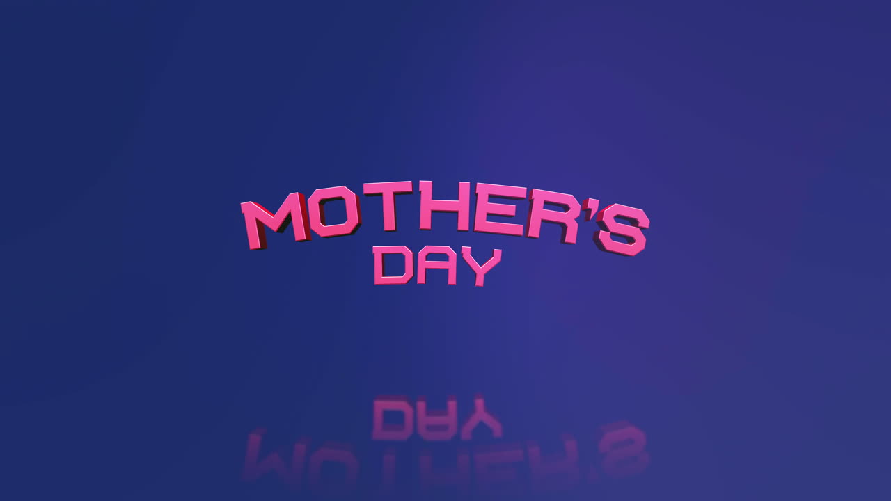 静かな水域に映る母の日の手紙