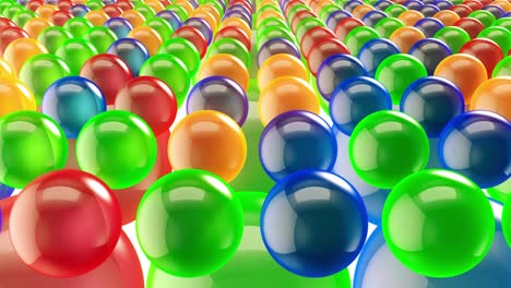 fondo de bolas de colores