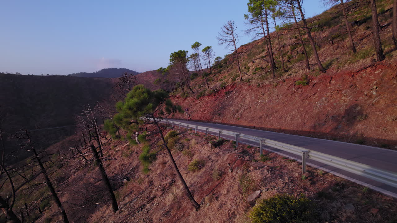 Mountain range of Sierra Bermeja, Estepona, Andalusia, Spain