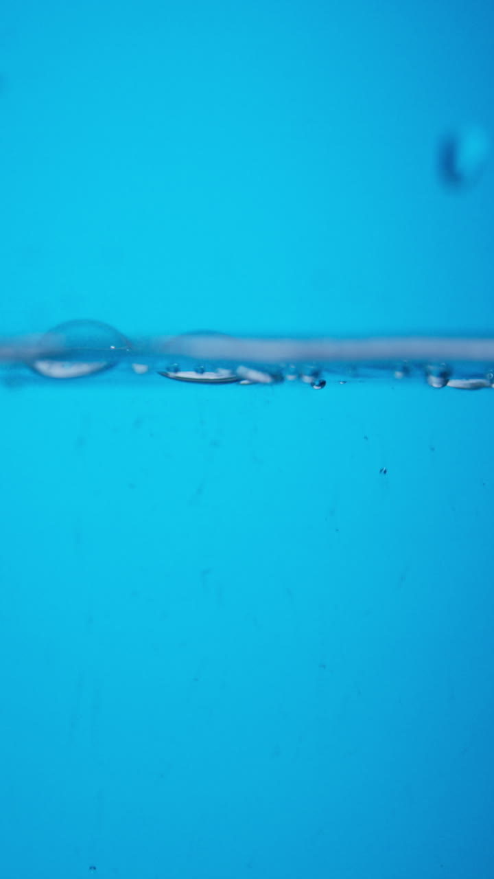 물 거품과 표면