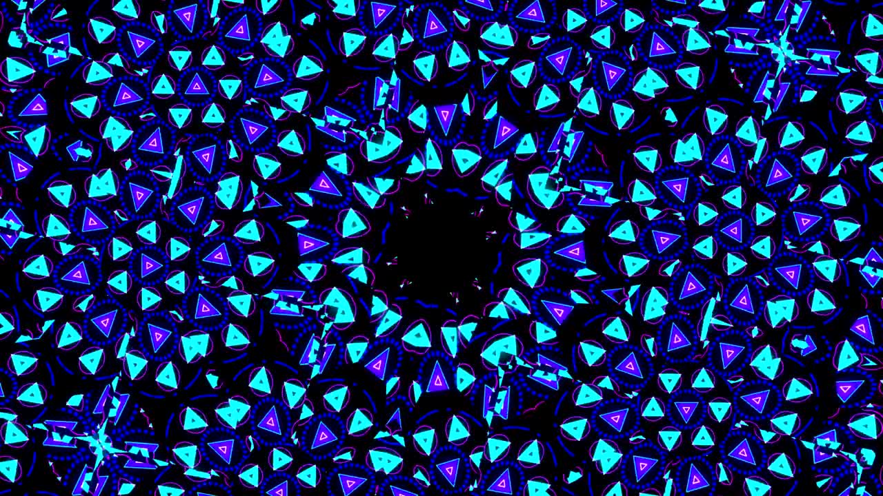 el caleidoscopio fractal