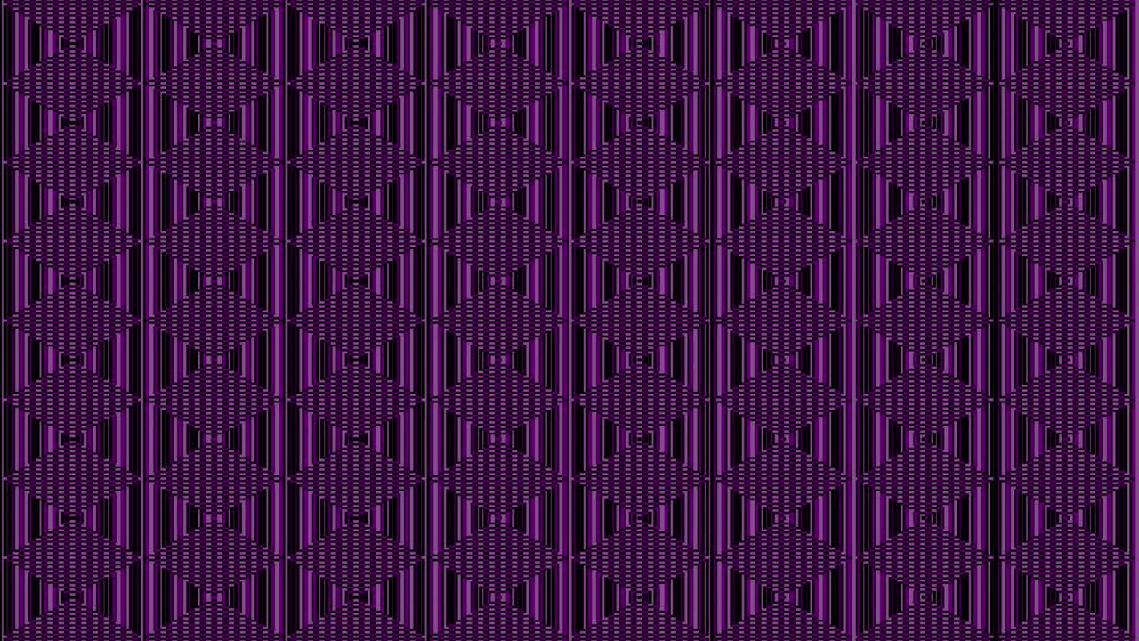 A purple geometrical pattern motion graphic