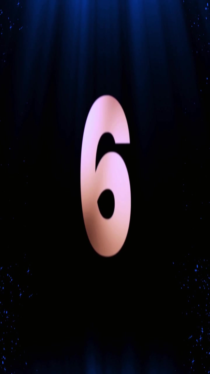 Digital Countdown Timer with Glowing Numbers on Dark Background