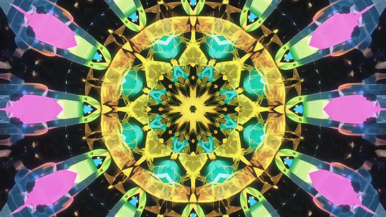 Abstract Kaleidoscope Pattern