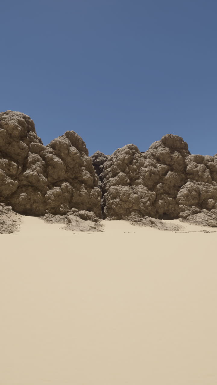 paisaje desértico con formaciones rocosas