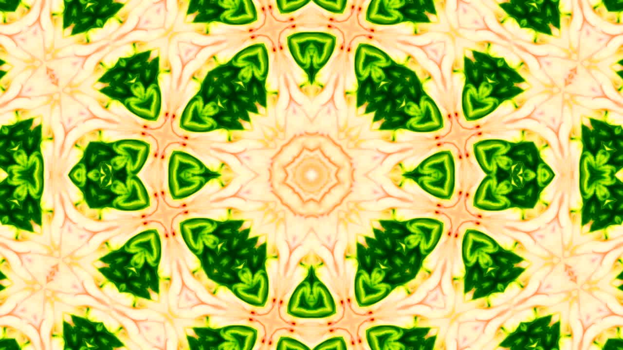 movimiento de fondo de kaleidoscopio abstractamente colorido