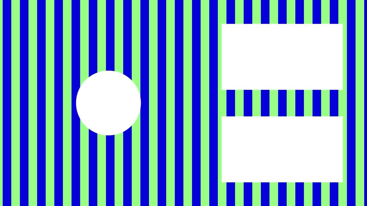 las rayas se mueven, las tarjetas se terminan, la pantalla se termina, los gráficos se mueven.