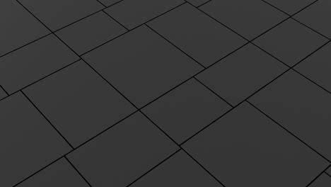 abstract background with black moving cubic surface. geometric concept. scalable adaptive blocks