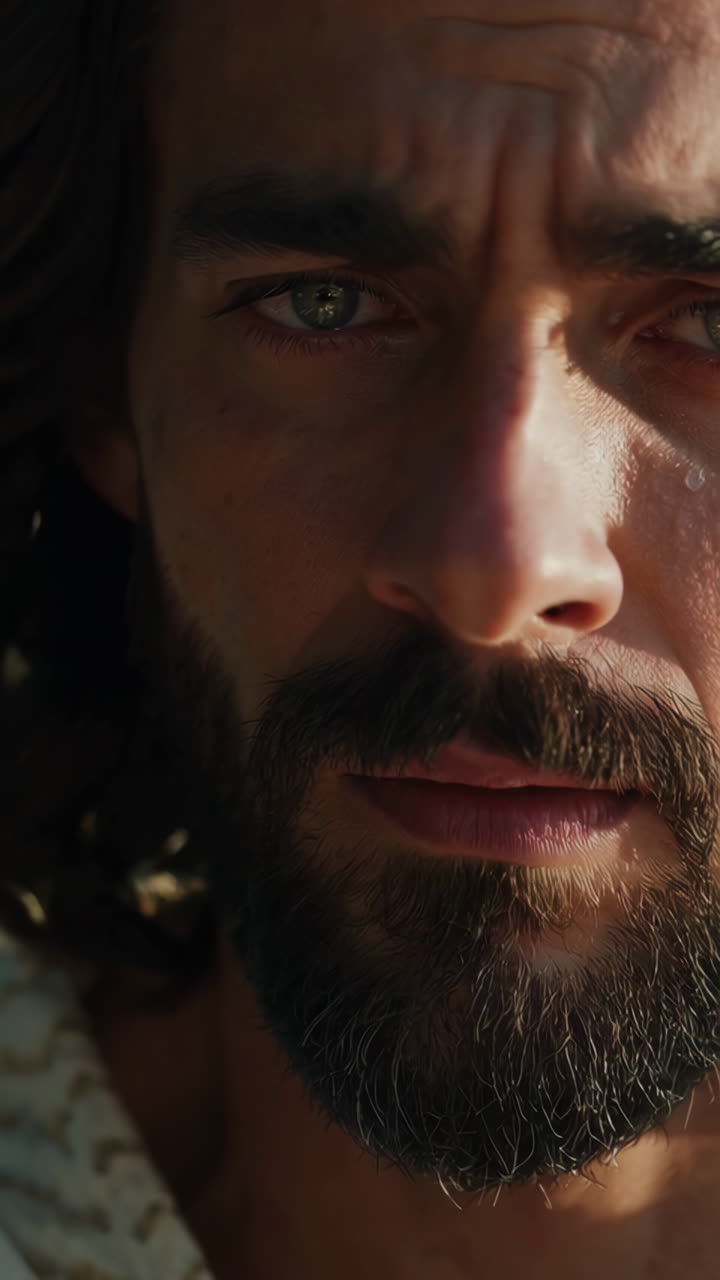 retrato en primer plano de un hombre