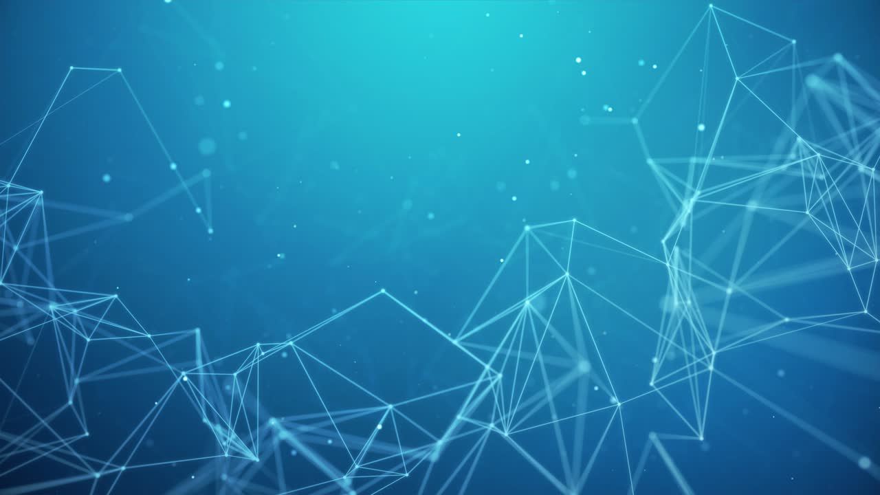 Digital Information Technology Big Data Security Communication Loop Background.