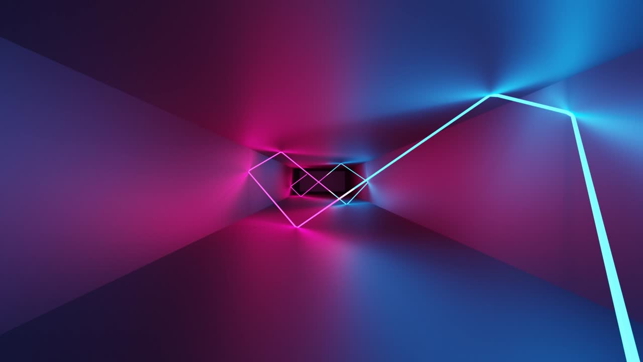 Futuristické abstraktní pozadí v neonových barvách. Stylové neutrální technologické záběry