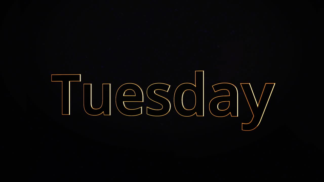 martes texto diseño gráfico