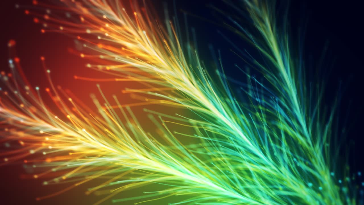 animación de fondo floral abstracta