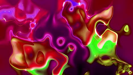 fondo de movimiento de líquido de mármol abstracto. abstracto colorido gradiente suave color animación líquida ondulada.