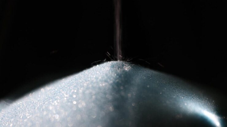 砂が流れる砂時計