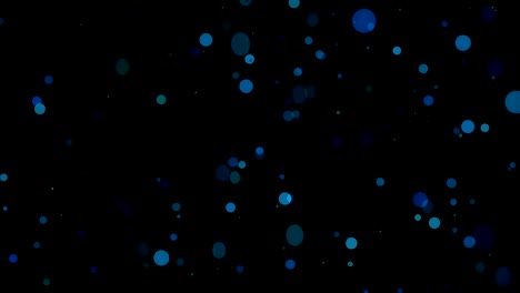 animación de fondo de bokeh abstracto